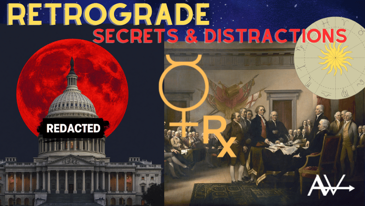 astrology - Capricorn Full Moon + Mercury Retrograde:Epstein Unredactions Land NOW? - Crypto Astrology - AuraWright.media