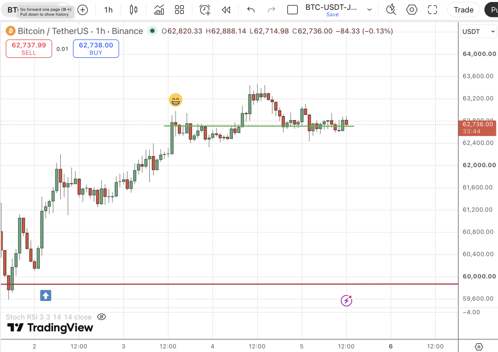 Bitcoin weekend rally