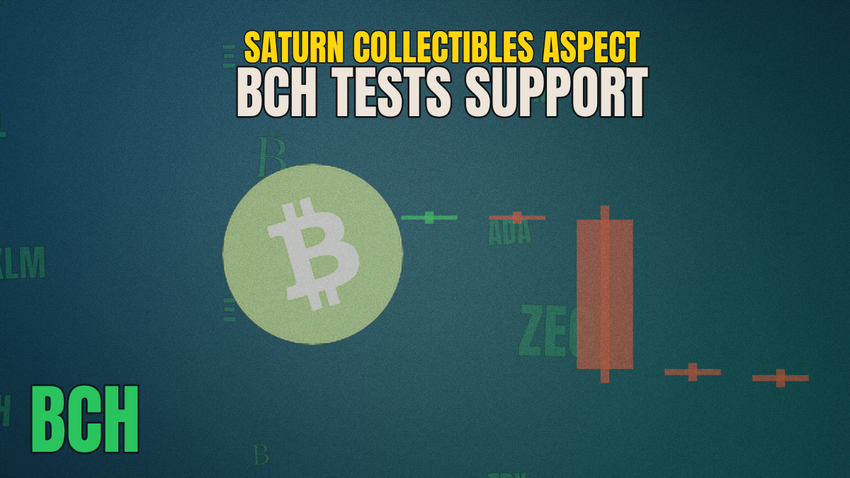 BCH Down 6% as CME Futures Launch Nears: Saturn Hard Aspect to Collectibles Meets Fibonacci Support — BCH CME futures Fibonacci support — AURASTROLOGY by Aura Wright