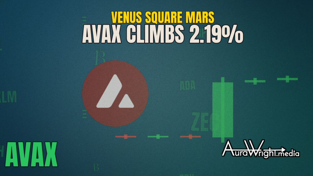 Did Venus Square Mars AVAX Rally 2.19% or Was It Something Else? — Venus Square Mars AVAX — AURASTROLOGY by Aura Wright
