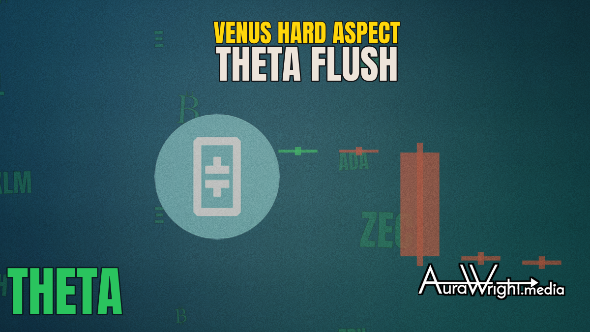THETA drops Venus hard aspect again — Why Did Collectibles Tank 2.75%? — THETA drops Venus hard aspect — AURASTROLOGY by Aura Wright