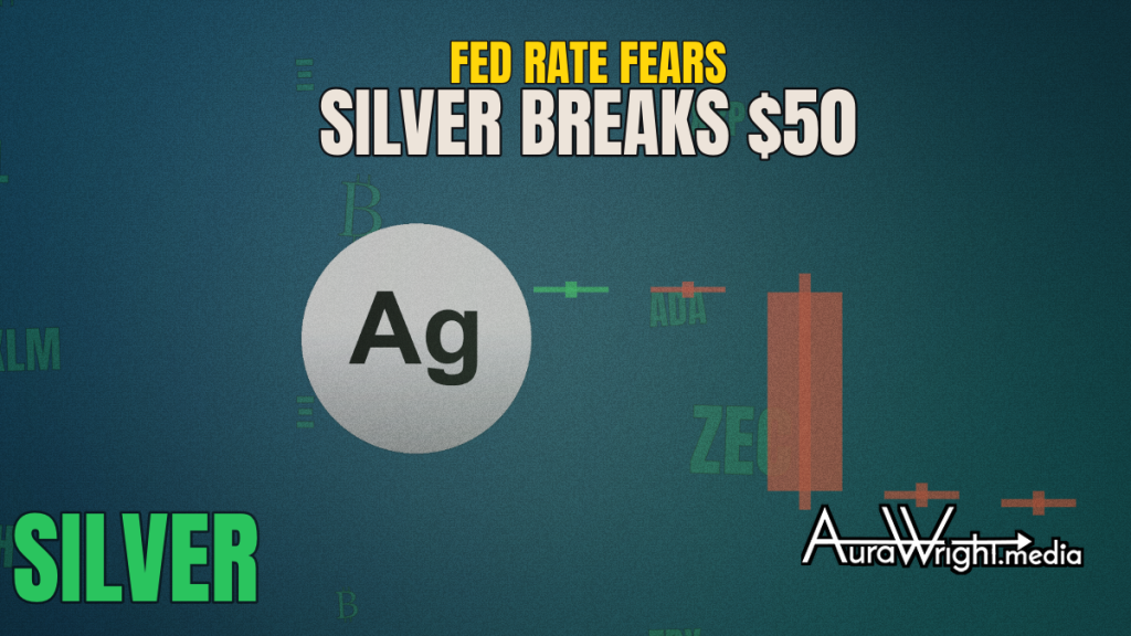 SILVER Crashes 5.93% — Fed Hike Bets Just Crushed the Lunar Metal!! — SILVER Crashes 5.93% — AURASTROLOGY by Aura Wright